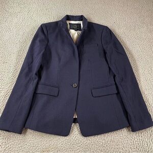 J. Crew Dark Blue Women's Blazer Size 6